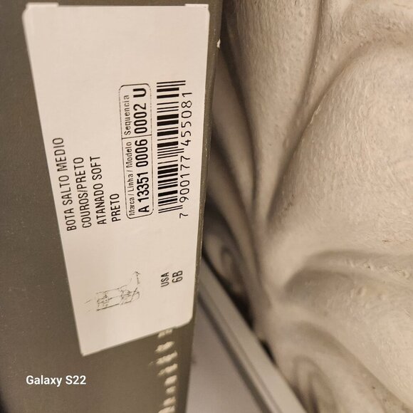 Arezzo "Kaia" Block Bootie Leather Biker style. NIB. Size 6 - Picture 4 of 12